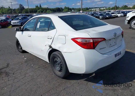 2018 Toyota Corolla Le из США, поврежденный, VIN 2T1BURHE8JC104521
